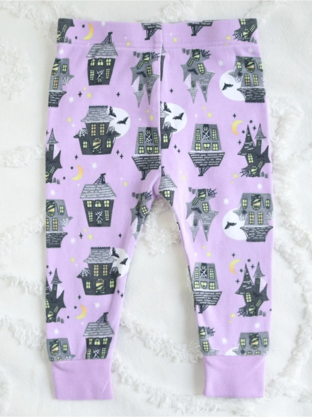 Old Navy | Halloween Wicked Cute Black Cat & Haunted House Pumpkin Ghost PJ Set